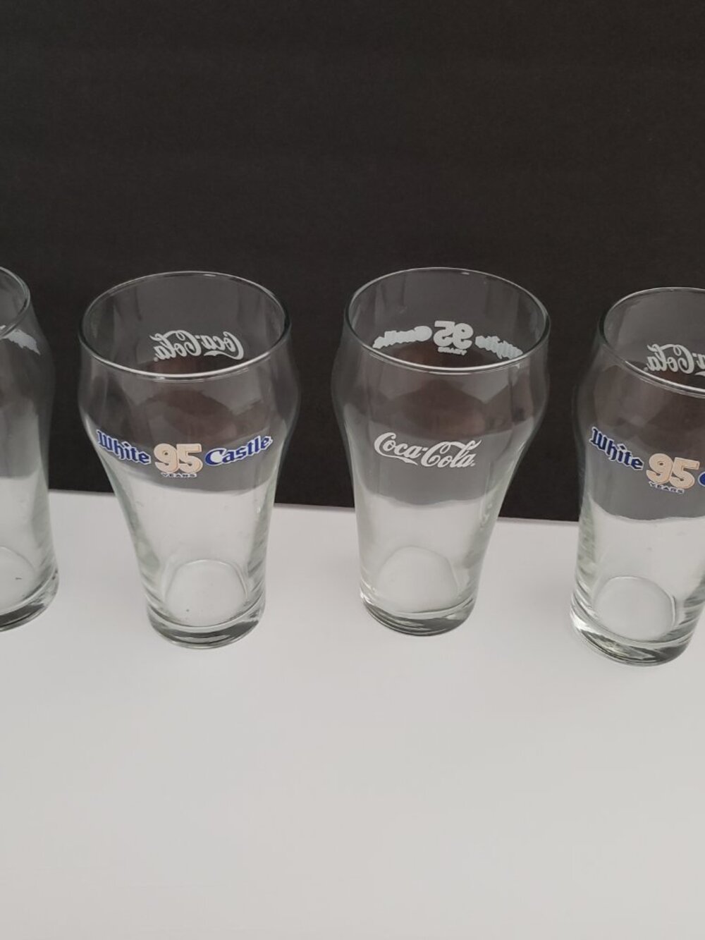 NEW Coca Cola Coke WHITE CASTLE Anniversary Bell Soda Glass - Picture 9 of 11